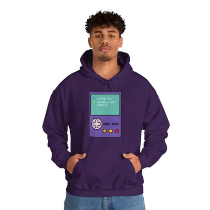 1P" I Love you", 2P "As Well You Should" Unisex Heavy Blend™ Hooded Sweatshirt