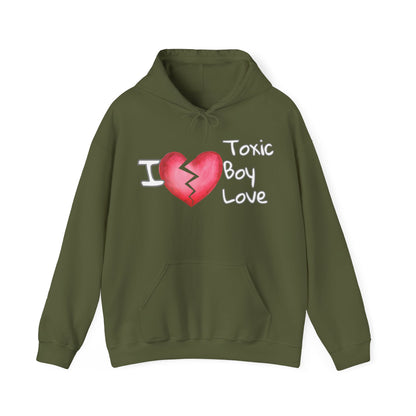 Toxic Boy Love Unisex Heavy Blend™ Hooded Sweatshirt