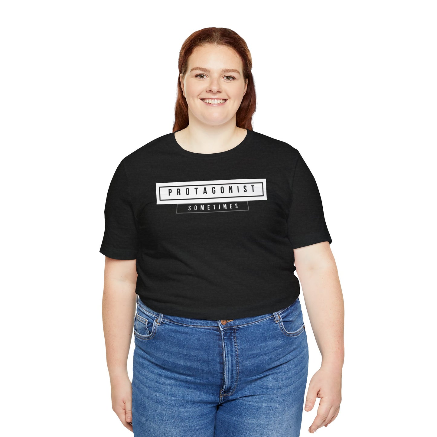 PROTAGONIST, sometimes Unisex Jersey Short Sleeve Tee