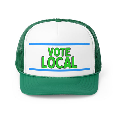 Vote Local Trucker Caps