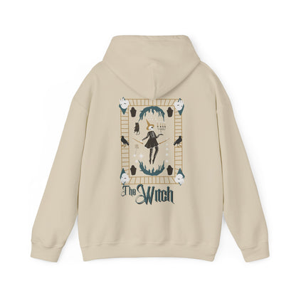 The Witch Tarot Style Unisex Heavy Blend™ Hooded Sweatshirt