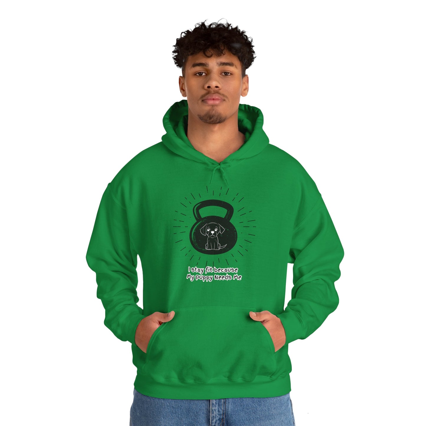 My Puppy Needs Me! Unisex Heavy Blend™ Hooded Sweatshirt