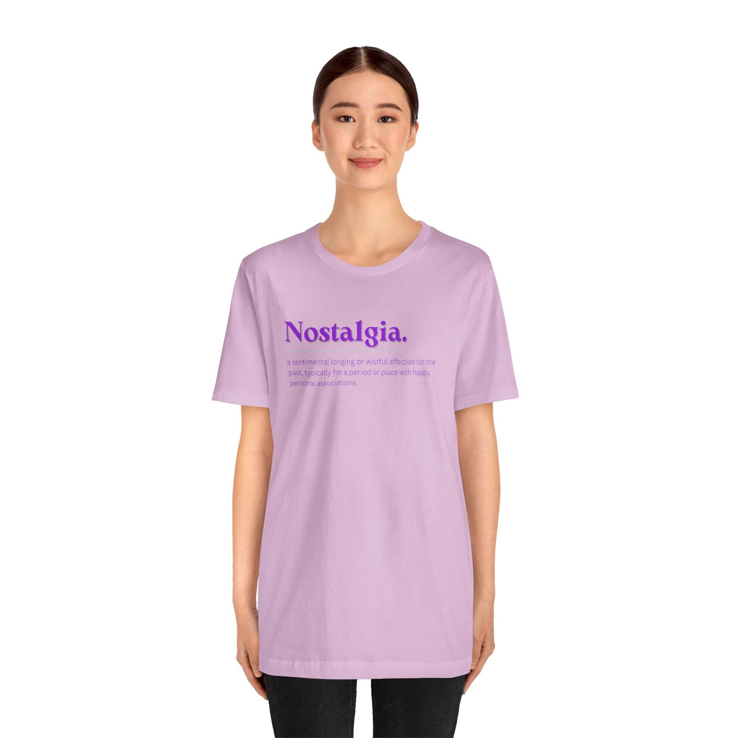 Nostalgia Unisex Jersey Short Sleeve Tee