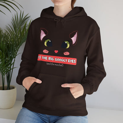 Big Googly Eyes Unisex Heavy Blend™ Hooded Sweatshirt