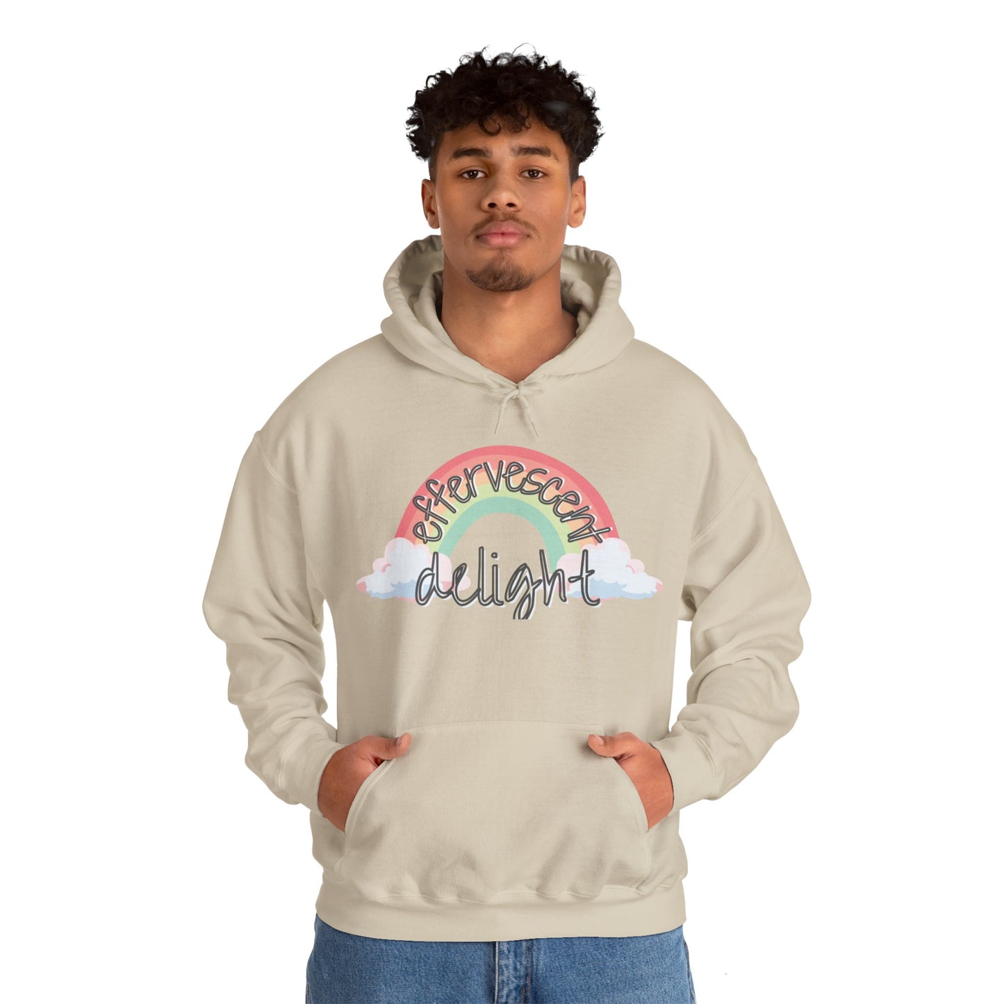 Effervescent Delight Unisex Heavy Blend™ Hooded Sweatshirt