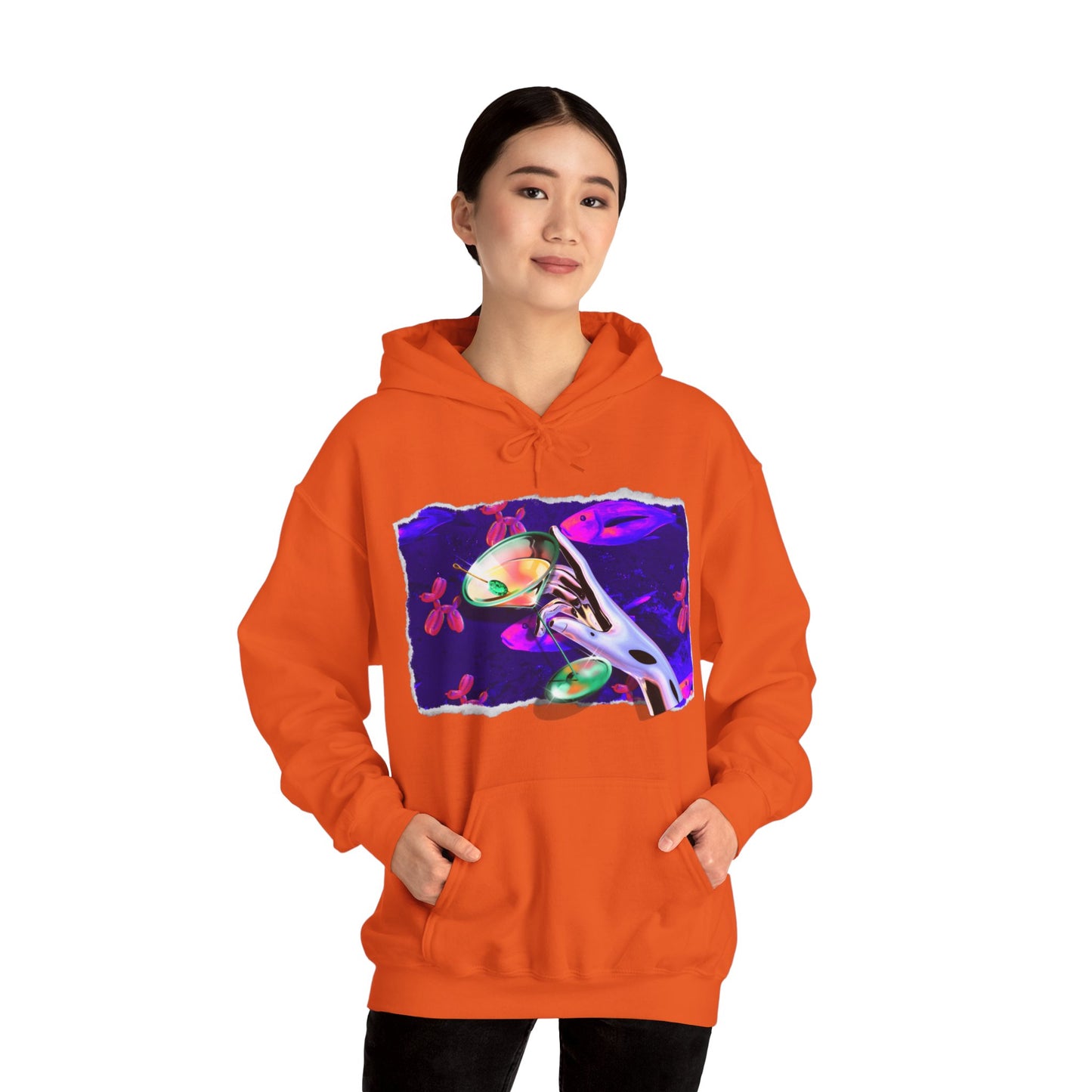 Cocktails & Balloon Animals Unisex Heavy Blend™ Hooded Sweatshirt