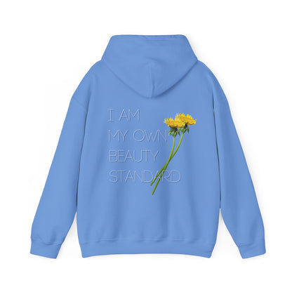 I Am My Own Beauty Standard - Dandelion Unisex Heavy Blend™ Hooded Sweatshirt