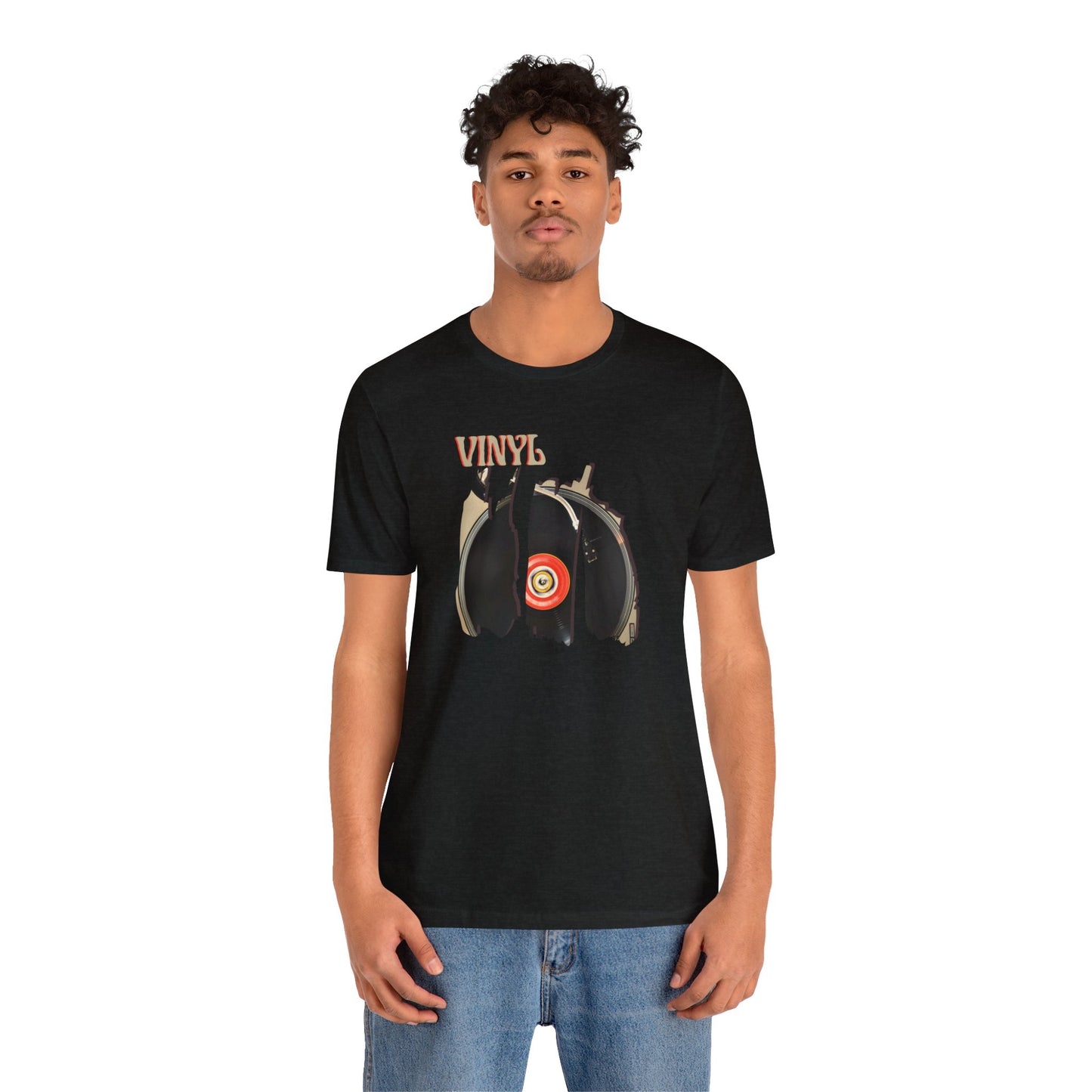 Vinyl Unisex Jersey Short Sleeve Tee