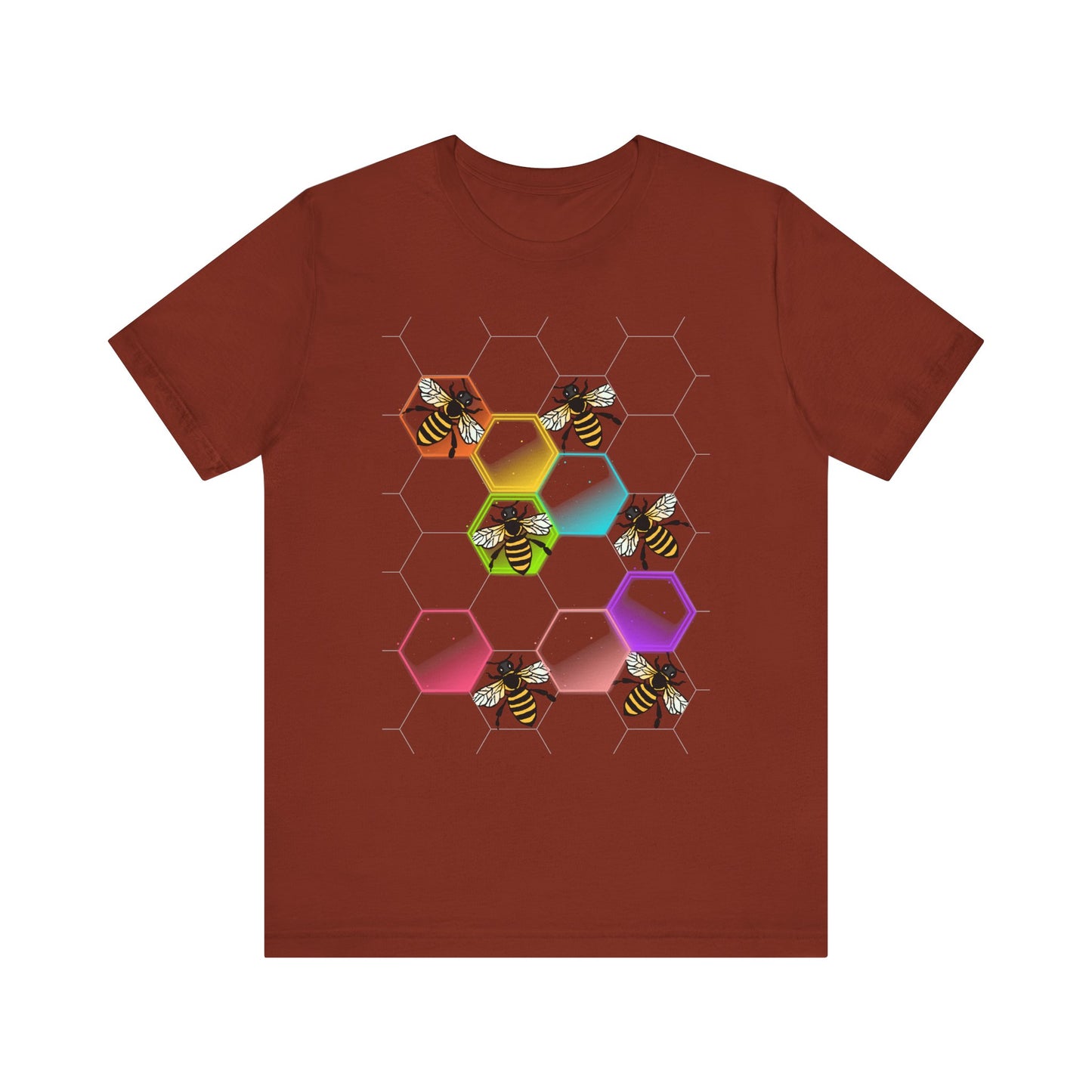 Disco Bees Unisex Jersey Short Sleeve Tee