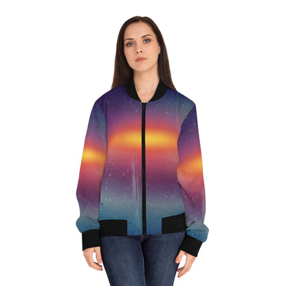 Sunrise 1 Women's Bomber Jacket (AOP)