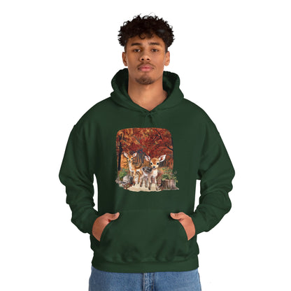 Autumn Fawns Unisex Heavy Blend™ Hooded Sweatshirt