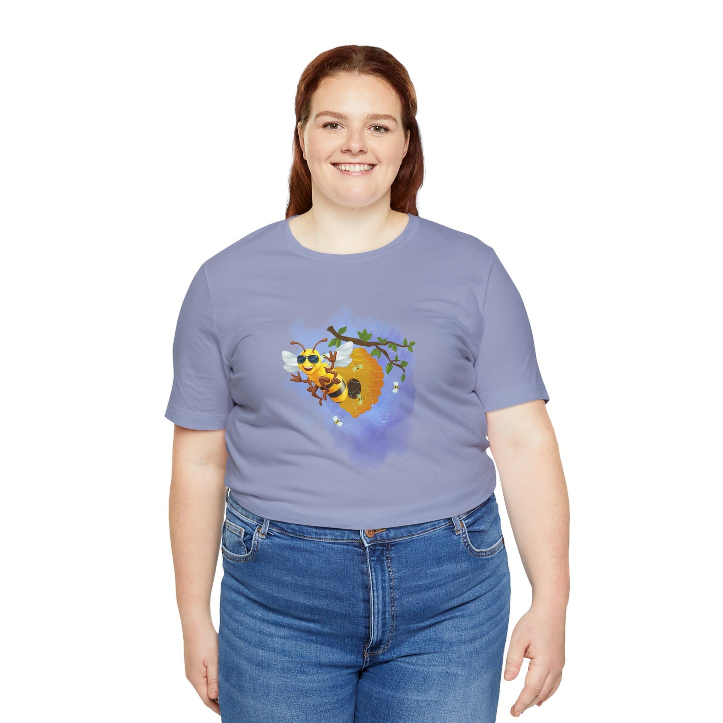 Super Cool Bee Unisex Jersey Short Sleeve Tee