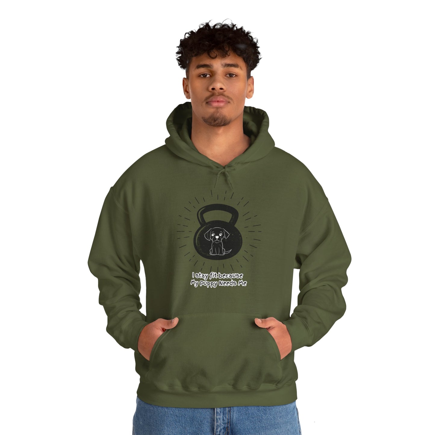 My Puppy Needs Me! Unisex Heavy Blend™ Hooded Sweatshirt