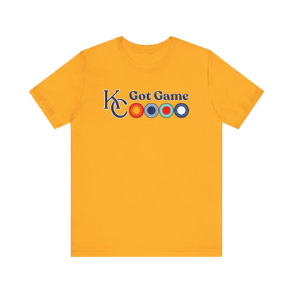 KC Got Game Unisex Jersey Short Sleeve Tee