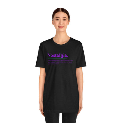 Nostalgia Unisex Jersey Short Sleeve Tee