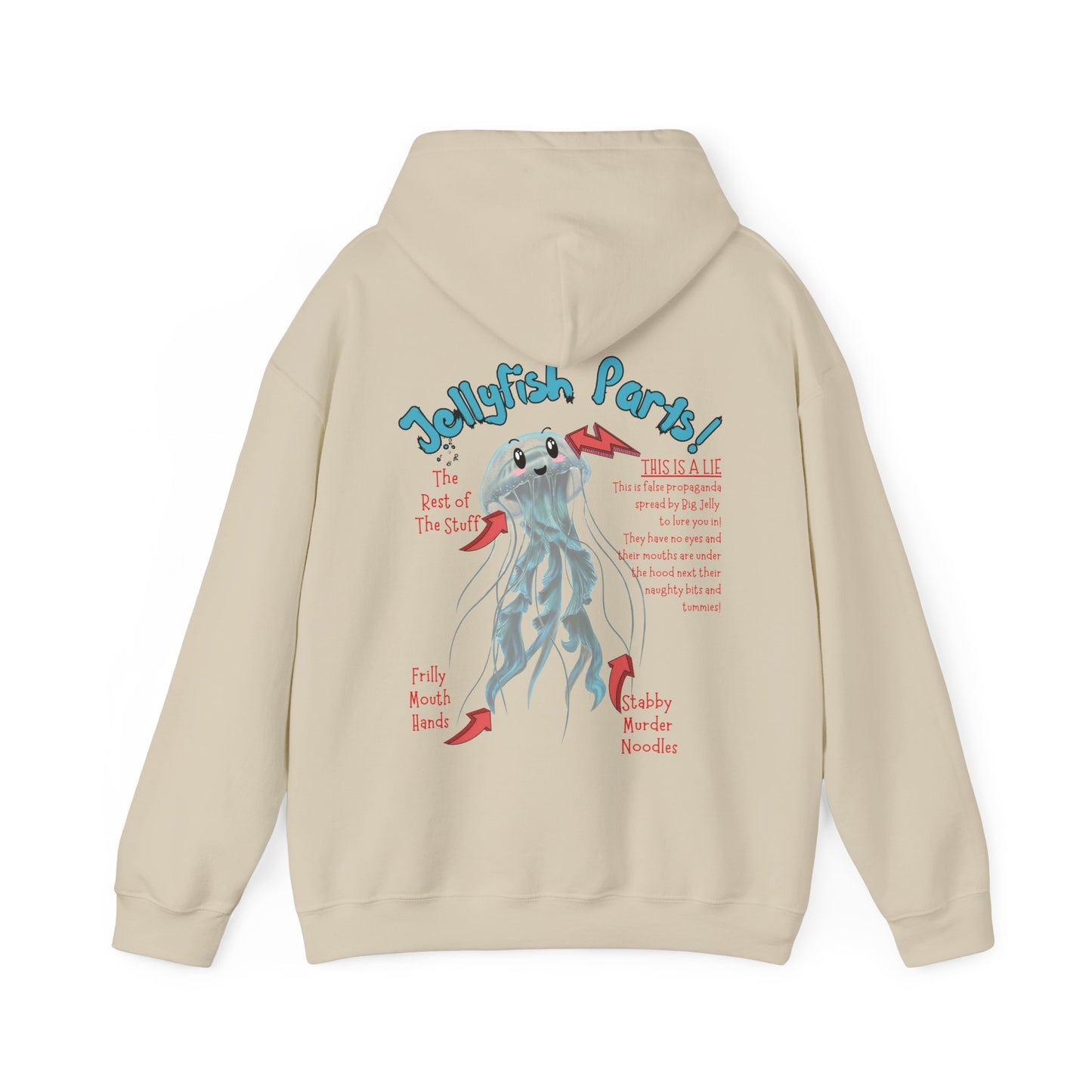 Jellyfish Parts Unisex Heavy Blend™ Hooded Sweatshirt