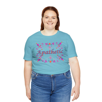 Apathetic Unisex Jersey Short Sleeve Tee