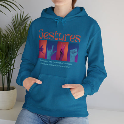 Gestures Unisex Heavy Blend™ Hooded Sweatshirt