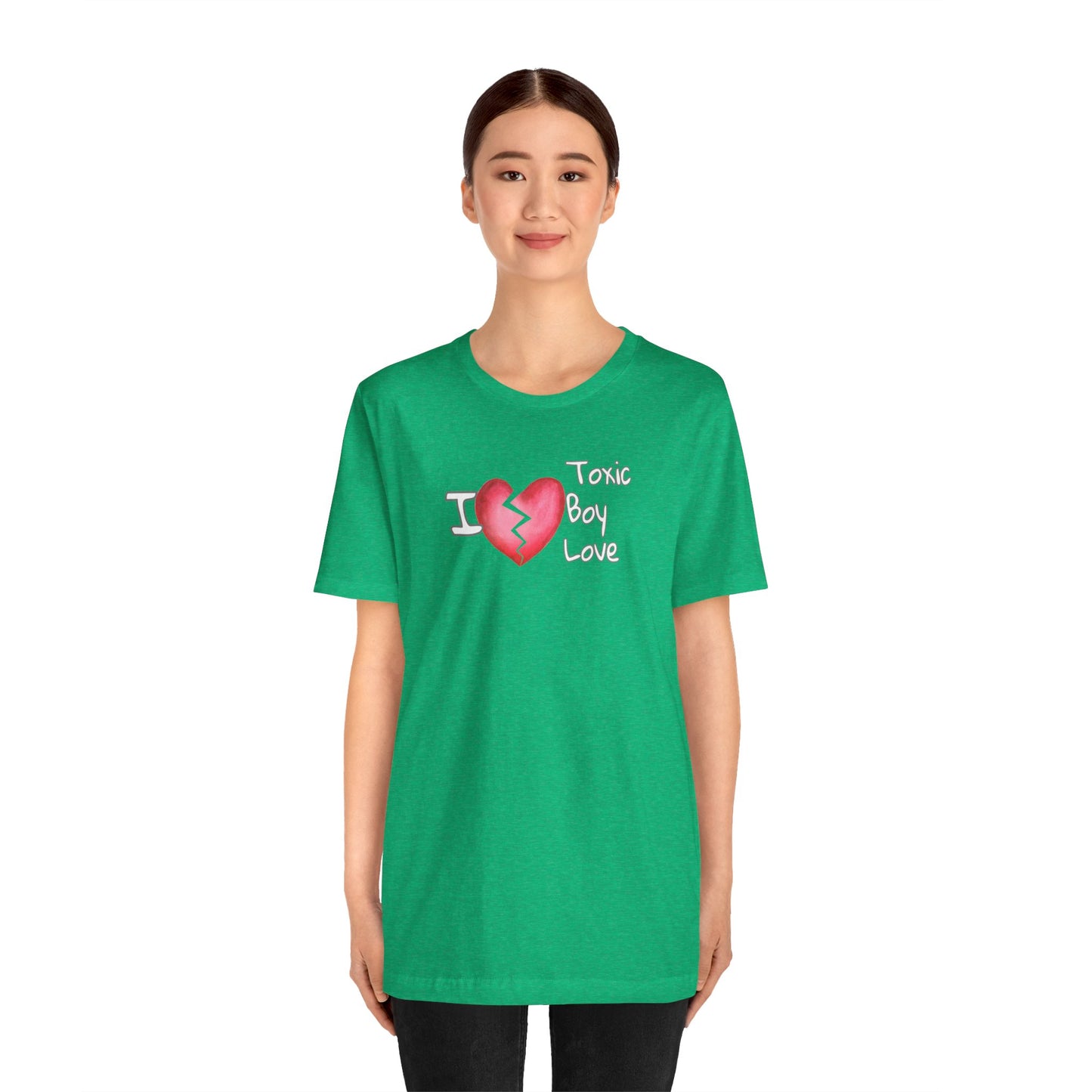 Toxic Boy Love Unisex Jersey Short Sleeve Tee