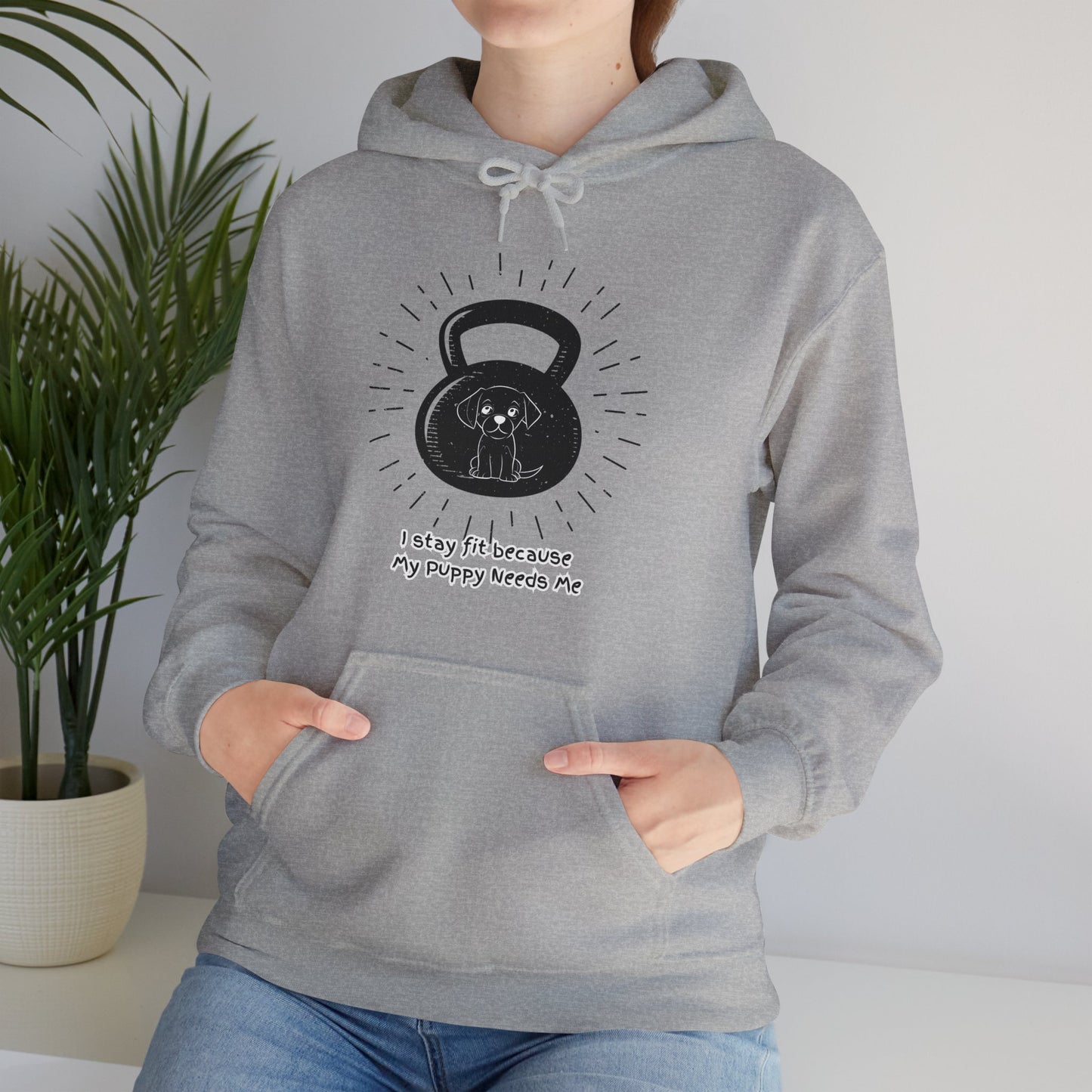 My Puppy Needs Me! Unisex Heavy Blend™ Hooded Sweatshirt