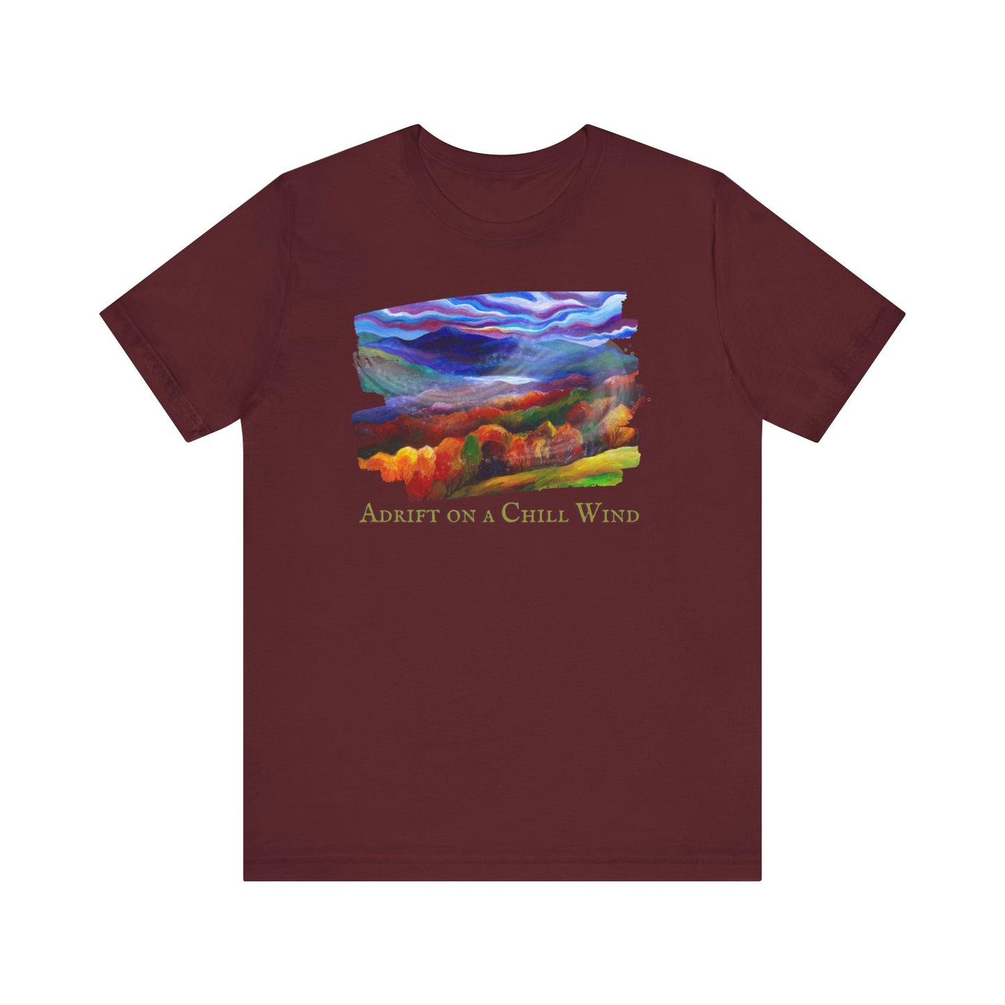 Adrift on a Chill Wind Unisex Jersey Short Sleeve Tee