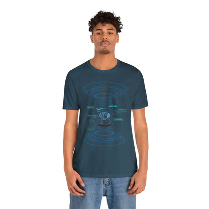 Mecha Kitty Unisex Jersey Short Sleeve Tee