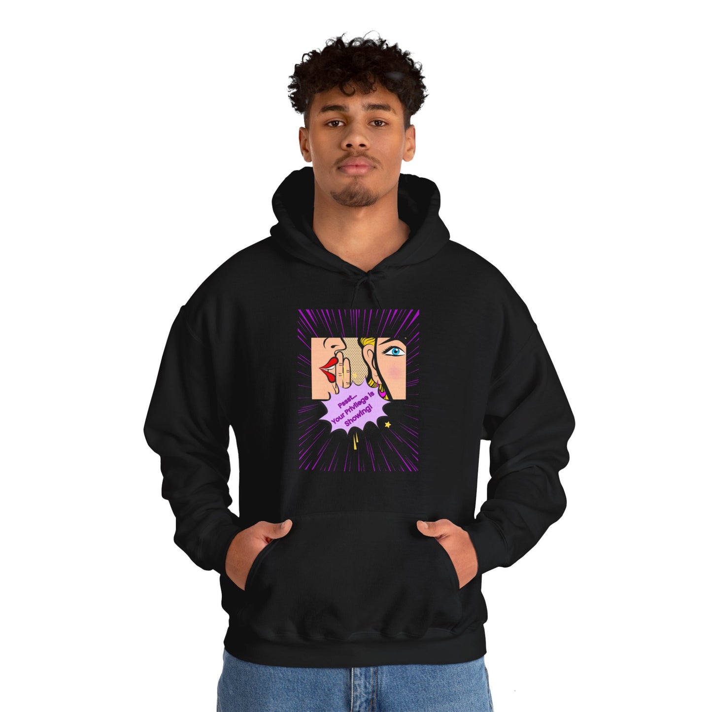 Your Privilege 2 Unisex Heavy Blend™ Hooded Sweatshirt