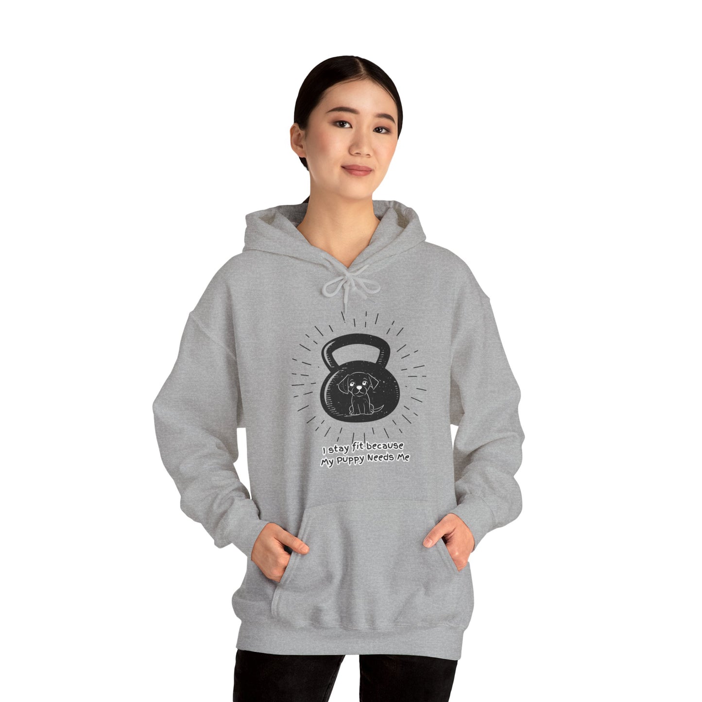 My Puppy Needs Me! Unisex Heavy Blend™ Hooded Sweatshirt