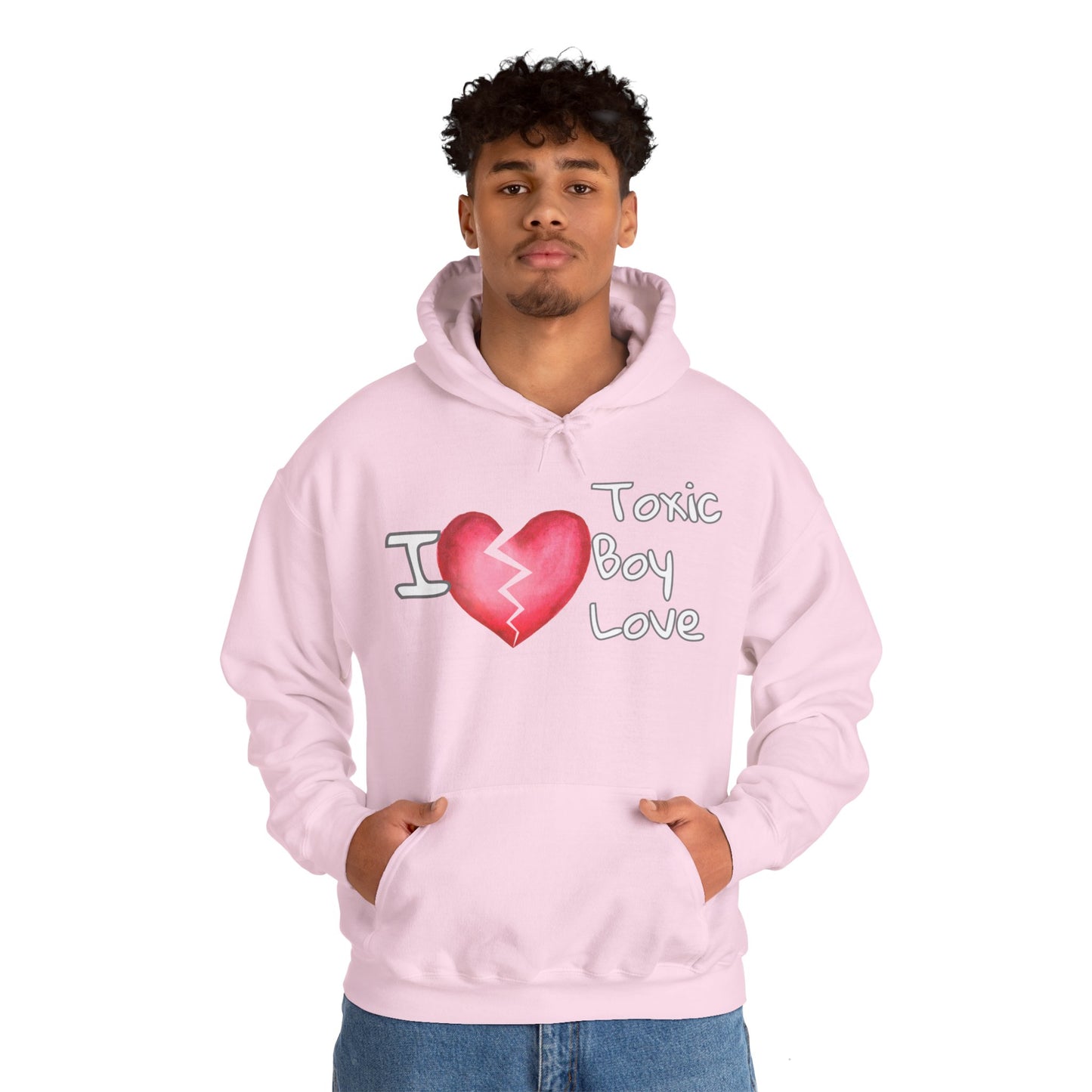 Toxic Boy Love Unisex Heavy Blend™ Hooded Sweatshirt