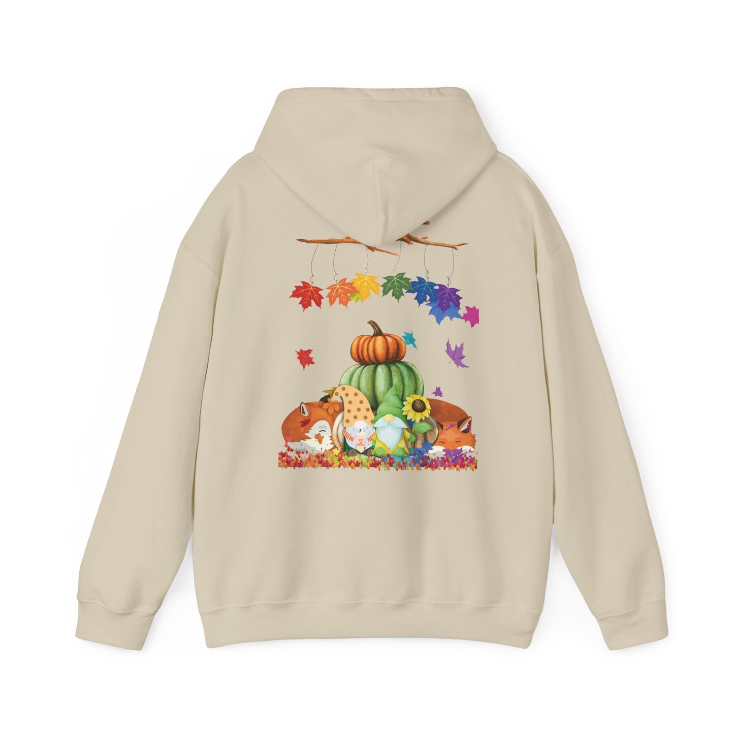 LGBTQIA+ Autumn Gnomes Unisex Heavy Blend™ Hooded Sweatshirt