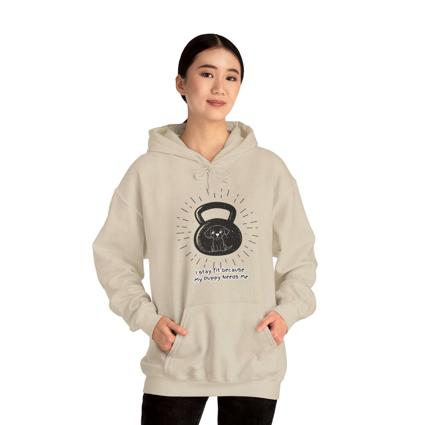 My Puppy Needs Me! Unisex Heavy Blend™ Hooded Sweatshirt