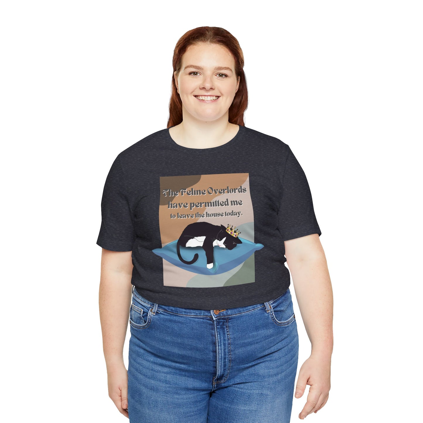 Feline Overlords Unisex Jersey Short Sleeve Tee