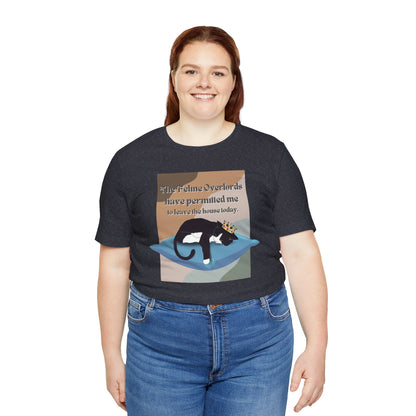 Feline Overlords Unisex Jersey Short Sleeve Tee