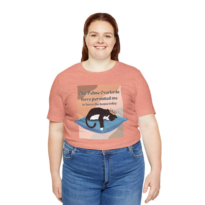 Feline Overlords Unisex Jersey Short Sleeve Tee