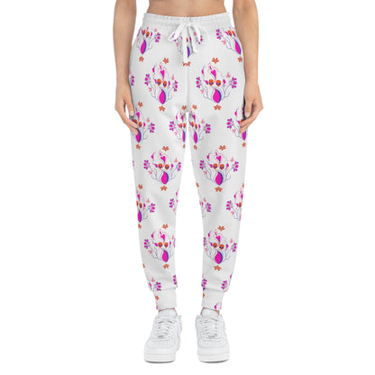 Skulls & Flowers Athletic Joggers (AOP)