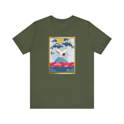 Crane Unisex Jersey Short Sleeve Tee