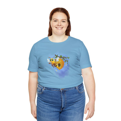 Super Cool Bee Unisex Jersey Short Sleeve Tee