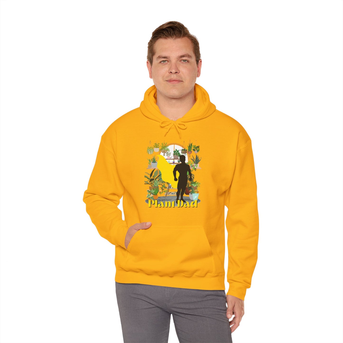 Plant Dad! Unisex Heavy Blend™ Hooded Sweatshirt