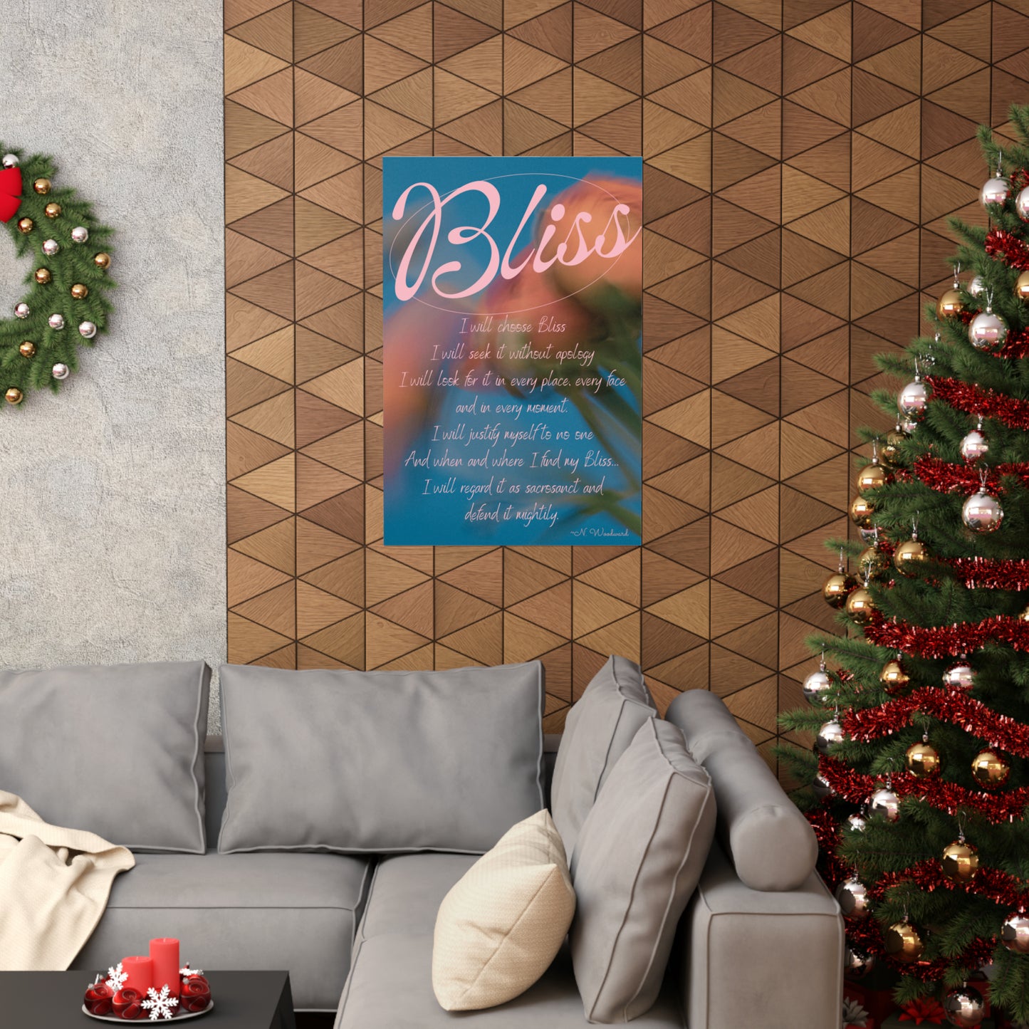 Bliss Matte Vertical Posters