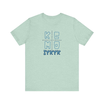 KCMO IYKYK 6 Unisex Jersey Short Sleeve Tee