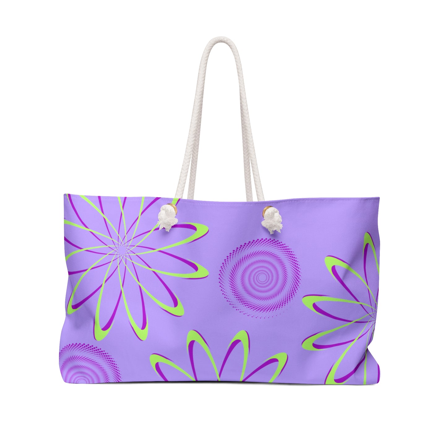 Atomic Flowers Weekender Bag