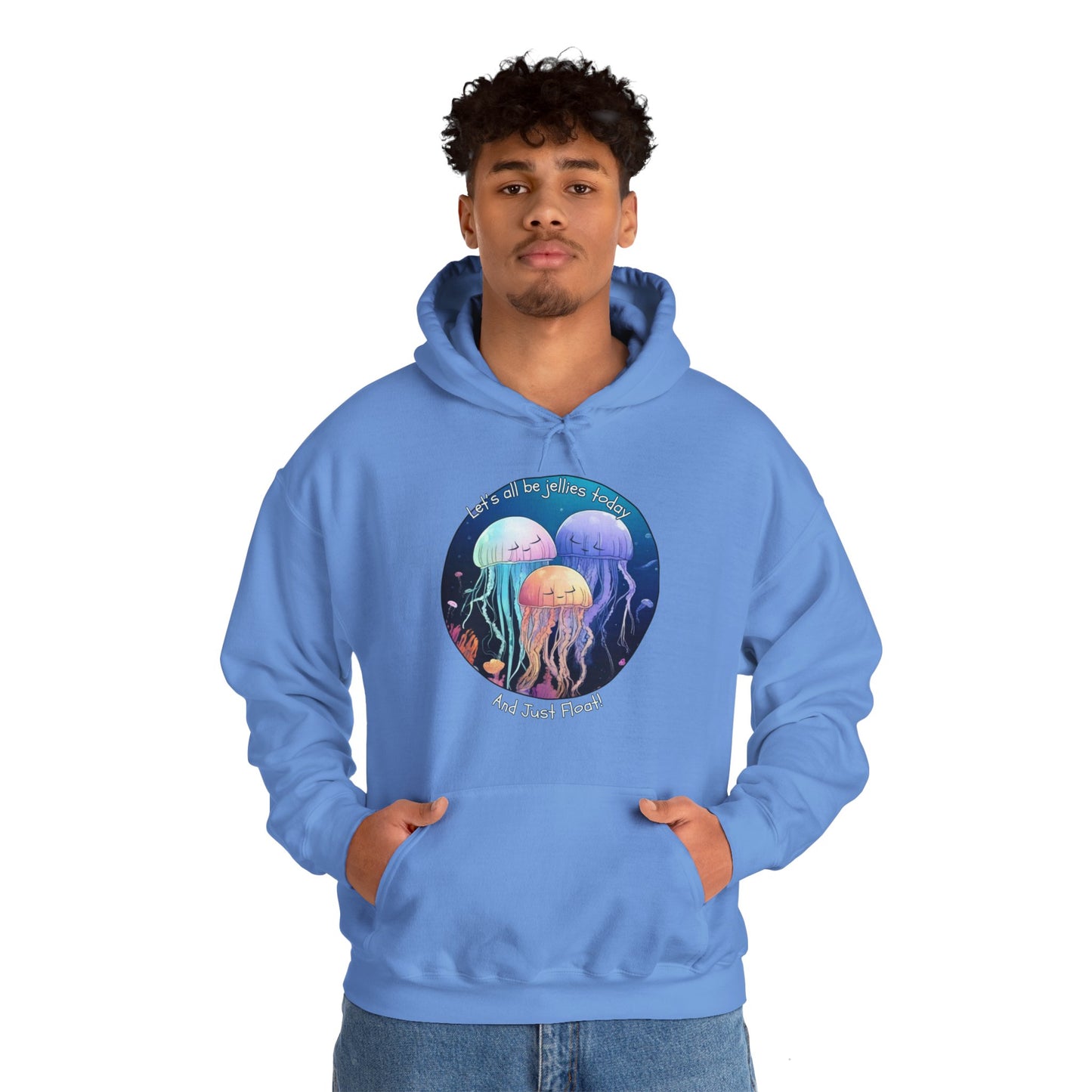 Let's All Be Jellies Today Unisex Heavy Blend™ Hooded Sweatshirt