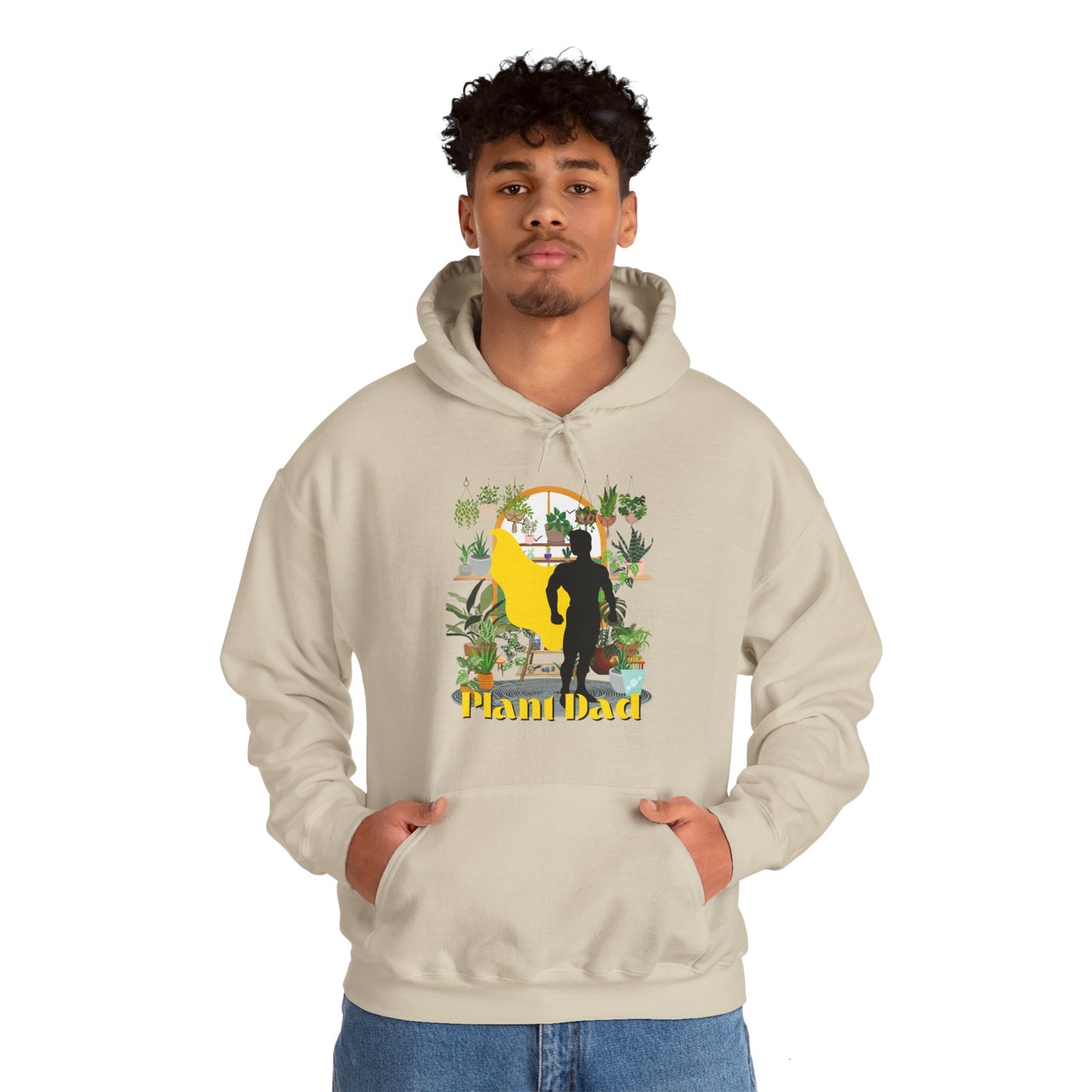 Plant Dad! Unisex Heavy Blend™ Hooded Sweatshirt