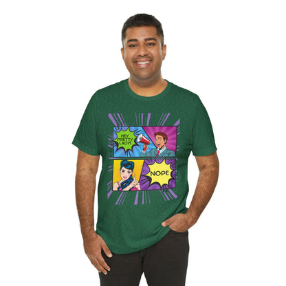 Pop Art Nope Unisex Jersey Short Sleeve Tee