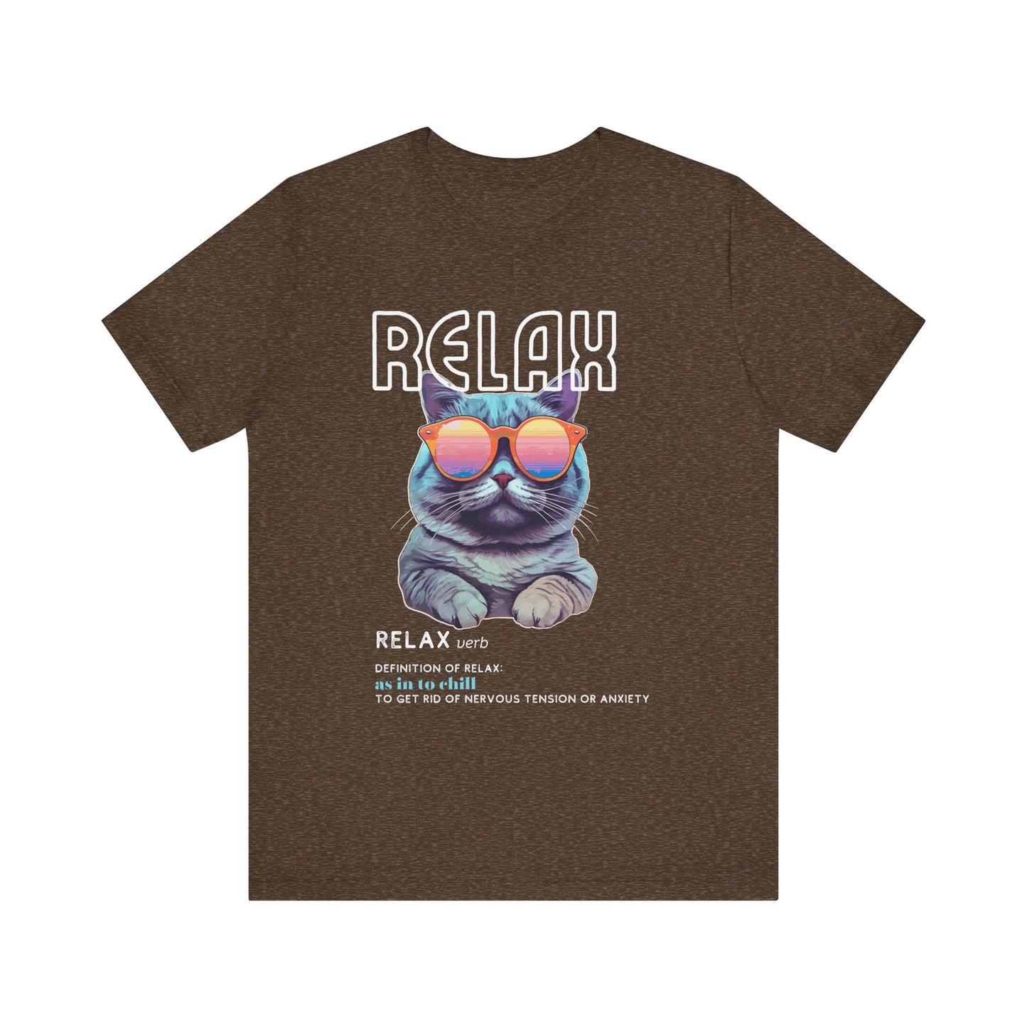 Kitty Says Relax Unisex Jersey Short Sleeve Tee