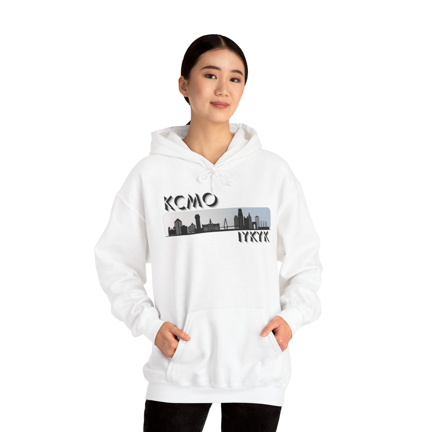 KCMO IYKYK 1 Unisex Heavy Blend™ Hooded Sweatshirt