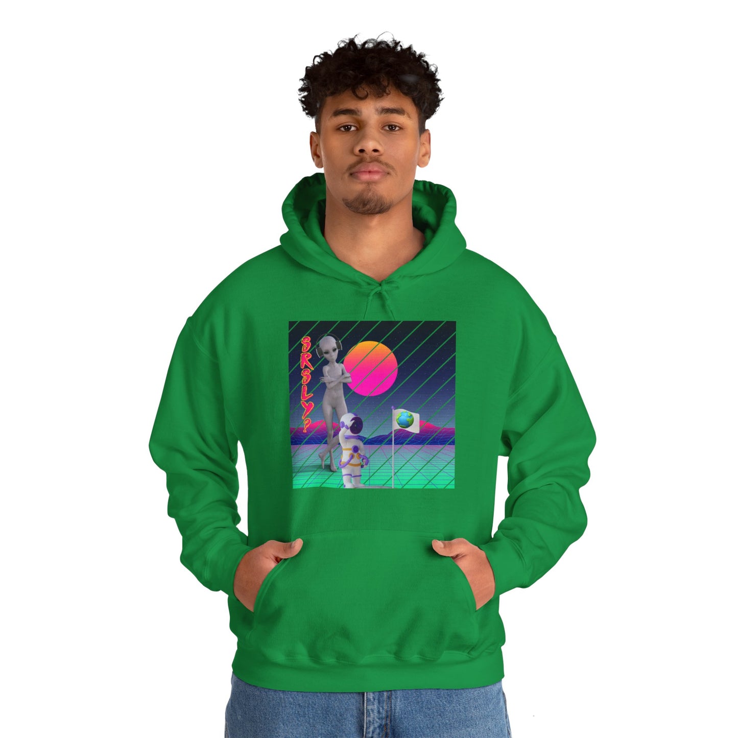 Interstellar Colonizer Unisex Heavy Blend™ Hooded Sweatshirt