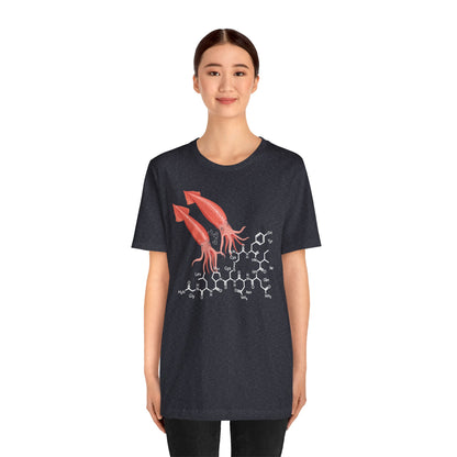 Oxytocin - Squid in Love Unisex Jersey Short Sleeve Tee