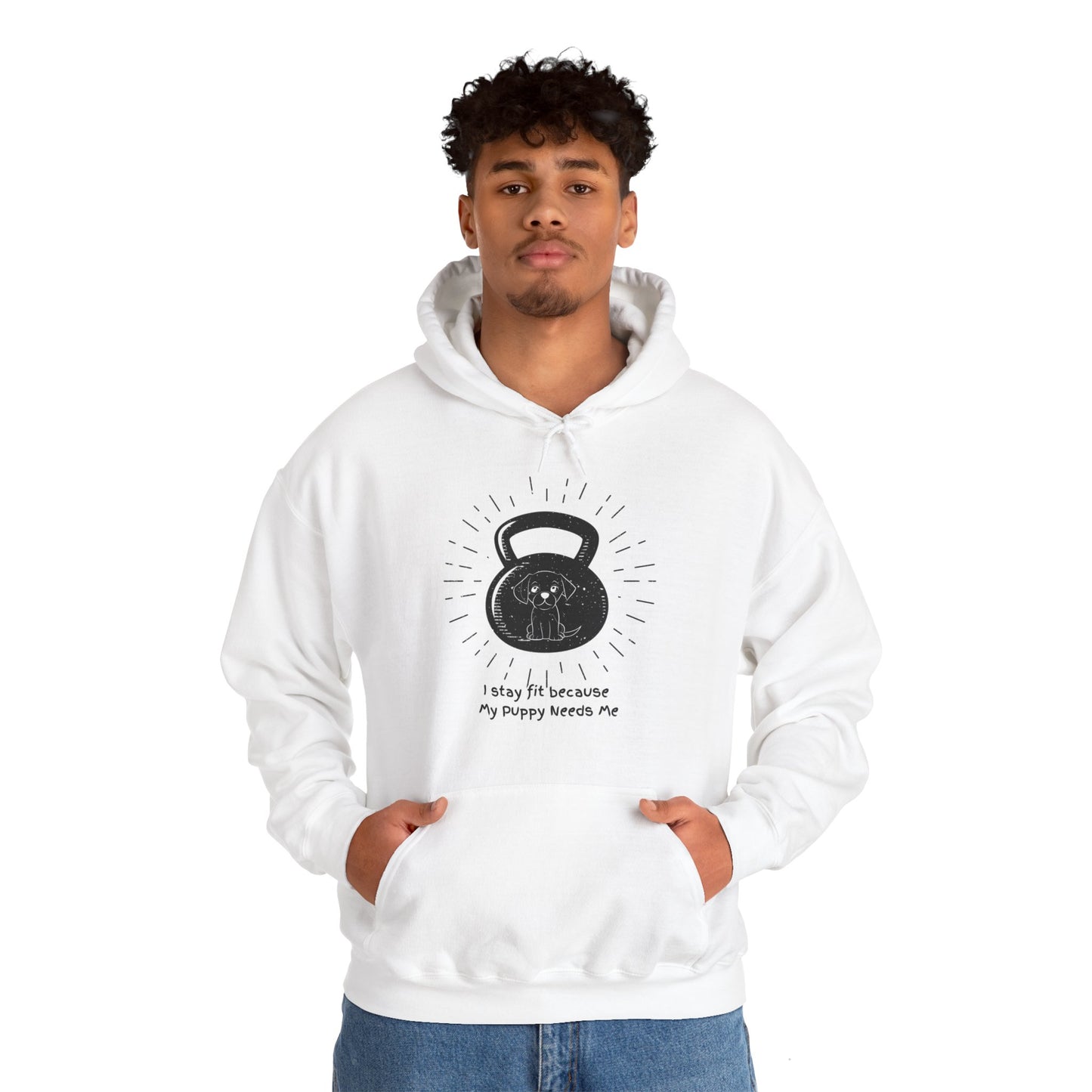 My Puppy Needs Me! Unisex Heavy Blend™ Hooded Sweatshirt