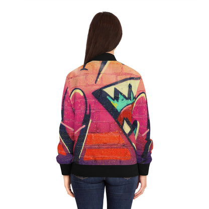 Street Art Women's Bomber Jacket (AOP)